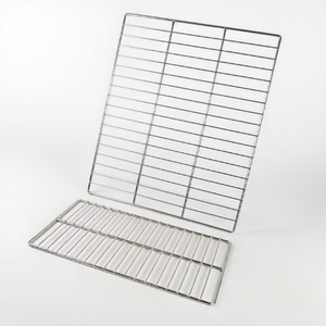 <span class=keywords><strong>Grille</strong></span> de four de grande capacité en acier inoxydable robuste et plateau en maille pour barbecue Support de cuisson polyvalent pour refroidir, rôtir et griller - Product Image 1
