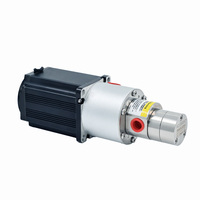 Pompe à engrenages à entraînement magnétique Micro-pompe 316L PEEK pour moteur CC, pompe doseuse haute efficacité pour machine de remplissage alimentaire