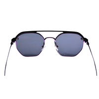 Lunettes de soleil magnétiques à clipser, haute qualité, verres polarisés TAC, charnières en métal inoxydable, montures optiques or et violet, unisexe