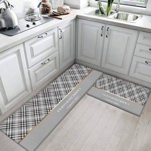 Tapis de sol personnalisé en PVC imprimé <span class=keywords><strong>BEHE</strong></span> modèle 0888, 10 mm, imperméable, anti-fatigue, avec dos en mousse amortissante, motif à carreaux, résistant à l'huile, antidérapant - Product Image 1