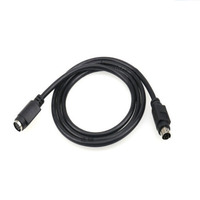 Câble de charge rapide 5A mini DIN 8 broches mâle-mâle personnalisable de 1 m pour imprimantes, lecteurs de codes-barres et ordinateurs