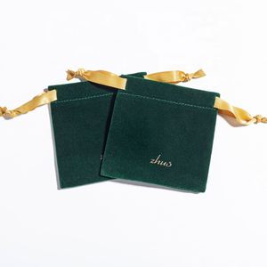 High Quality Custom Logo With Printing Velvet Plush Bag Velvet Jewelry Cosmetic <b>Gift</b> Drawstring Packaging Pouch - Product Image 6