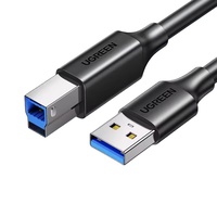 Kabel Printer USB 3.0 UGREEN USB a ke B Kabel USB B Berlapis Nikel Kabel Printer Kecepatan Tinggi