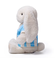 Lapin en peluche de Pâques personnalisé, décoration super douce, jouet anti-stress écologique pour enfants