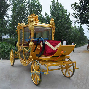 Carruaje Eléctrico de Alta Calidad para Recorridos Turísticos, Elegante Carruaje de Cenicienta, Productos de Carruajes para Bodas - Product Image 4