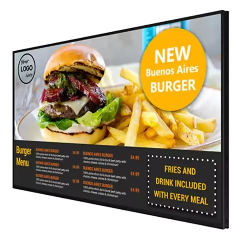 Manufacturer Customized Good Quality 27 Inch Wall Mount Lcd Digital Signage Software Enables Screen For Advertising