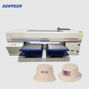 Impresora Dtg de estación de <span class=keywords><strong>trabajo</strong></span> comercial de 2 estaciones Impresora DTG Impresora digital de inyección de tinta de alta velocidad para camisetas I3200 - Product Image 4