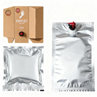 Pochette liquide debout de qualité alimentaire de 10 L avec valve, matériau PET/AL/NY/PE, emballage thermoscellable pour sauce tomate