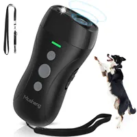 Repelente ultrasónico de ladridos para perros, dispositivo antiladridos para entrenamiento canino, recargable al aire libre