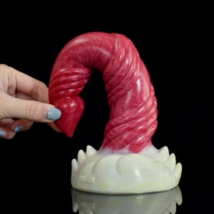 Unique Items N5033 rainbow Color Soft Silicone Sex Toy Liquid Silicone Penis Vagina Animal Penis <b>Dildo</b> Women's Sex Toys - Product Image 6