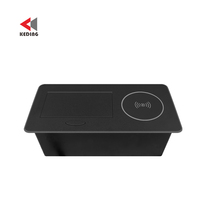 ETL répertorié USA alimentation USB charge chargeur sans fil canapé de table pop up prise de courant électrique extension de prise de courant