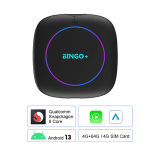 Nuevo Qualcomm 8 Core CPU Android 13 Ai Box Inalámbrico Carplay Youtube Netflix Aplicaciones para BMW Car - Product Image 2