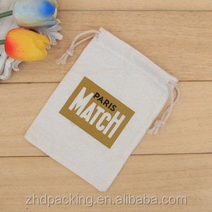 High Quality Small Cotton Bags, Gift Pouch with Cotton Drawstrings - Product Image 3
