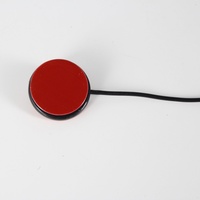 Microphone de contact piézo-électrique en métal professionnel pour micro vibraphone guitare avec accessoires noirs