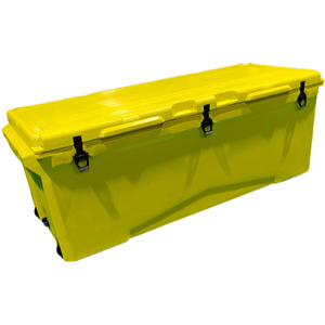 220L Bánh Rotomolded Mát Hộp <span class=keywords><strong>Ice</strong></span> Lưu Trữ Với Bánh Xe Cách Điện Nhiệt Thực Phẩm Lưu Trữ Hộp Cho Săn Bắn Và Câu Cá Rotomolded Mát Hộp - Product Image 2