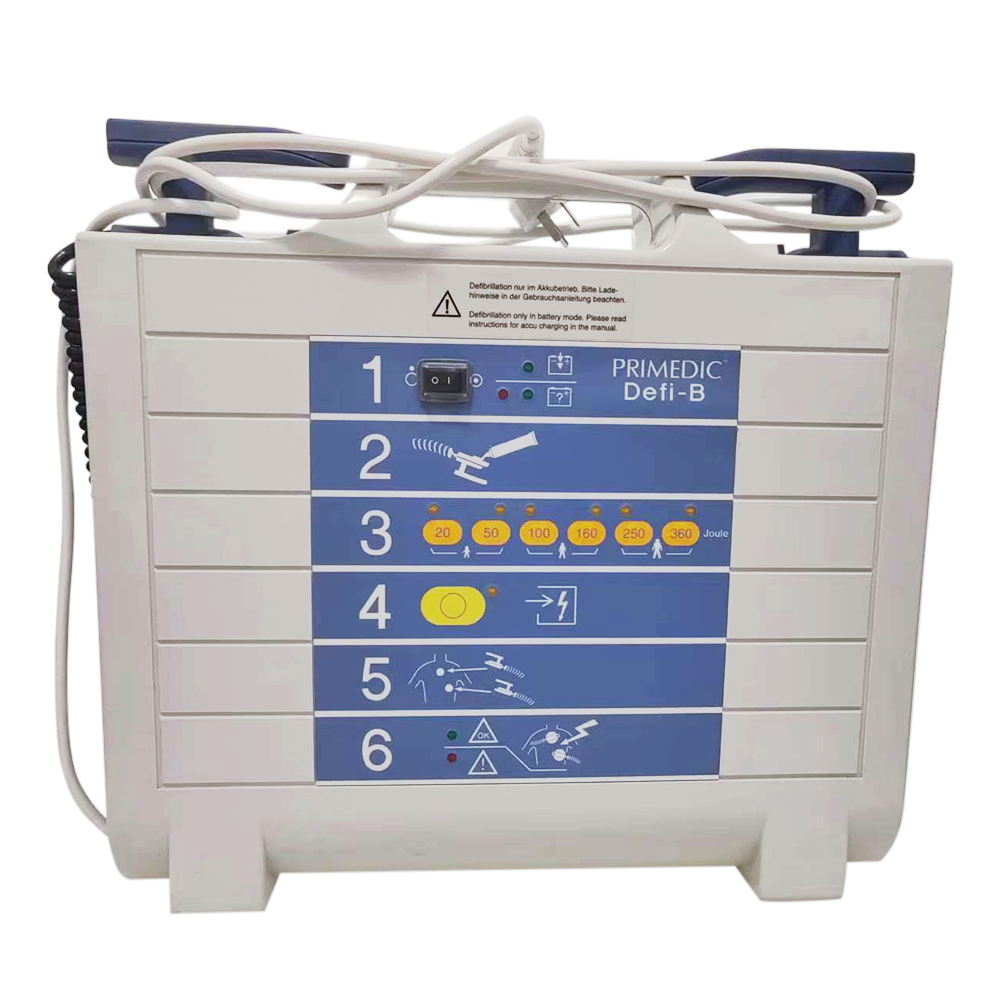 Automatic External Veterinary Defibrillator Portable Instrument for Emergency Care with Electricity Power Source