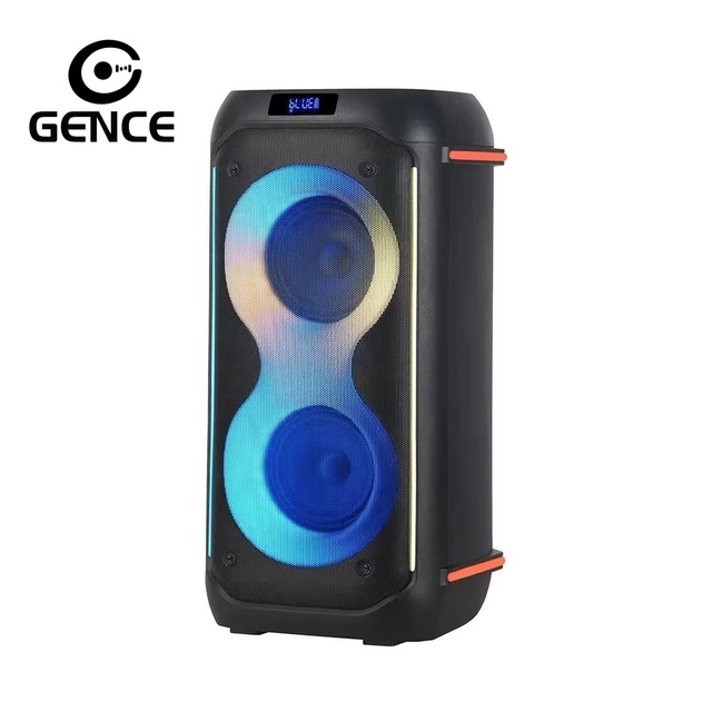 Soundetec NDR-610 Dual 6.5 Inch Portable Boombox Original 3 Original Wireless for Bluetooth Outdoor Speaker USB Aux