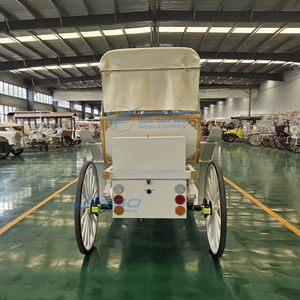 High Quality XCEGO Electric Sightseeing Horse Drawn Carriage Q235B Steel Structure <b>Frame</b> Designed for Comfort Reliability Tours - Product Image 5