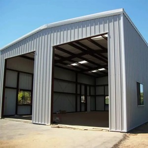 Tùy chỉnh công nghiệp-phong cách ngoài trời thép kim loại lưu trữ nhà kho cho xe nhà để xe sân sau vườn hoặc trang trại - Product Image 5