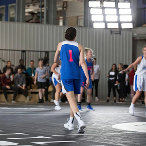 Sân bóng rổ ngoài trời 3x3 cỏ nhân tạo mô-đun chống trượt với giảm tiếng ồn cho sàn thể thao sân sau - Product Image 4