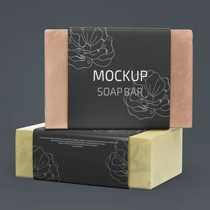 Luxury Custom Foil Box Sleeve Printing Reusable Soap Packaging Sleeve Paper Wrap