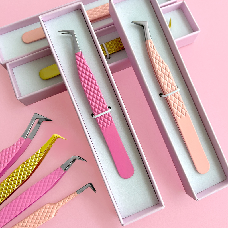Meecil Custom Logo Fiber Tip Lash