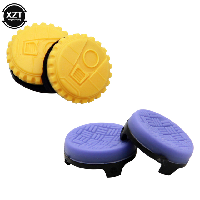 2Pcs Hand Grip Extenders Caps for PS4 xbox ONE Game Controller Gamepad Thumb Stick Grips High/Low Rise Covers For Playstation 4