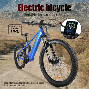 <span class=keywords><strong>Accolmile</strong></span> bicicleta de montaña eléctrica china de 27,5 pulgadas Bafang 48V 250W disco de accionamiento medio de 9 velocidades SUSPENSIÓN COMPLETA deporte Emtb eléctrico - Product Image 6