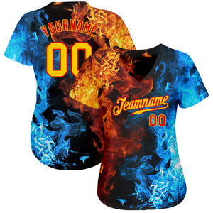 Vente en gros à la mode pour <span class=keywords><strong>New</strong></span> <span class=keywords><strong>York</strong></span> Maillot de <span class=keywords><strong>baseball</strong></span> boutonné pour hommes, imprimé de grande taille pour jeunes, design d'équipe vierge respirant - Product Image 2
