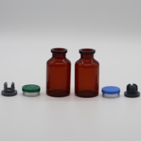 Flacons en verre lyophilisés stériles ISO RTU de 2 ml, 5 ml, 10 ml, 30 ml avec bouchon en caoutchouc et capuchon