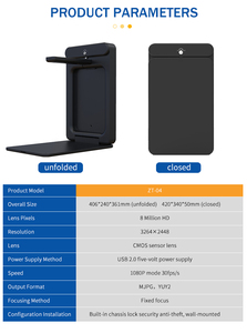 Automatischer tragbarer Dokumenten scanner mit interaktivem Whiteboard <span class=keywords><strong>Visualizer</strong></span> USB-Schnitts telle Lager produkt - Product Image 5