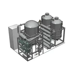 10W/40,15W/40,20W/50 Máquina mezcladora de aceite de motor Planta mezcladora de aceite hidráulico de máquina de reciclaje de aceite base