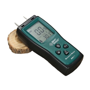 SMART SENSOR AS971 Mini Testeur d'humidité du bois numérique LCD Détecteur d'humidité des boissons avec sonde à 2 broches Plage de mesure 2%-70% - Product Image 1