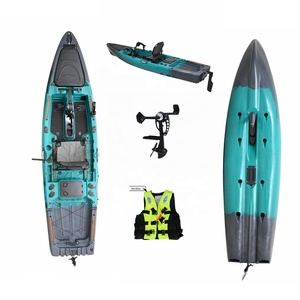 Vicking Offre Spéciale 3.5m assis sur le dessus pêche pédale Kayak/canoë bateau à rames moteur électrique Kayak Hdpe matériel pour Sports nautiques PE - Product Image 3