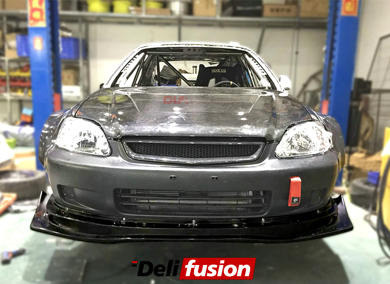 ホンダ シビック EK9 ワイドボディスタイル フロントバンパー ボトム