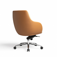 Chaise de bureau de direction ergonomique moderne de luxe neuve, directement de l'usine, en cuir, avec siège pivotant réglable en hauteur
