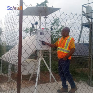 Analisa Kualitas Udara Luar Ruangan Industri Transmisi Nirkabel 4G Mendeteksi NO2 SO2 H2S NH3 VOC O3 CO PM2.5 PM10 Siap untuk Tenaga Surya - Product Image 5