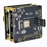 Module de caméra USB3.0 UVC IMX678 8MP 4K 60FPS à mise au point fixe, Plug and Play pour l'inspection par vision industrielle et la vision embarquée