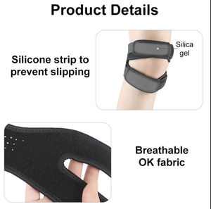 Fábrica de neopreno de tamaño libre faja de rótula bandas para envolver la rodilla al aire libre Fitness fútbol alivio del dolor de rodilla correa de rótula Brace - Product Image 6