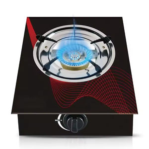 Estufa de gas de sobremesa de un solo quemador estilo europeo, estufa de gas europea sencilla con alimentación eléctrica para exportación transfronteriza, cocinas de inducción - Product Image 3