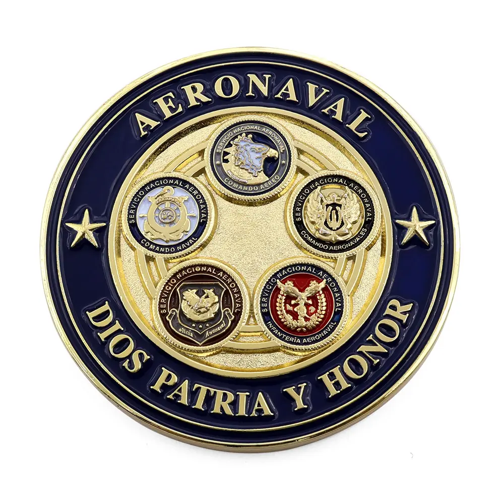 Individuelles Metall Souvenir USA-Navy Herausforderung sammler-Gedenkmünze 2d 3d-Münze