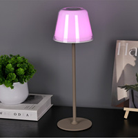 Lampe de lecture LED RVB portable moderne avec 3 couleurs de lumière, lampe de bureau et de chevet sans fil à l'intérieur pour la salle de lecture des étudiants