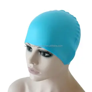 可定制标志硅胶泳帽薄硅胶泳帽环保硅胶潜水泳帽