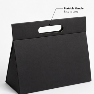 Custom Foldable Magnetic Jewelry Box Premium Gift Packaging for Jewelry Brands and Retail Presentation - Product Image 5