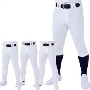 Pantalones de Béisbol, Pantalones de Béisbol con Rayas Blancas, Pantalones de Béisbol Personalizados, Pantalones de Uniforme de Béisbol, Pantalones de Entrenamiento de Béisbol, para Hombre - Product Image 3