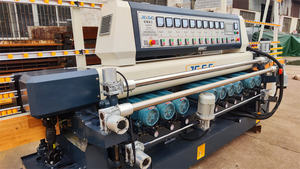 Biseladora de vidrio PLC completamente automática de alta calidad, línea recta, borde CE, precio de fábrica rápido, características del núcleo del Motor del motor - Product Image 6