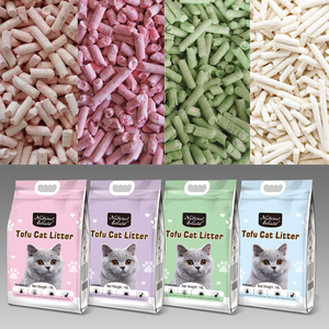 Vente en gros de <span class=keywords><strong>granules</strong></span> de litière pour <span class=keywords><strong>chat</strong></span> soja thé vert parfumé naturel litière pour <span class=keywords><strong>chat</strong></span> tofu maïs en vrac - Product Image 2