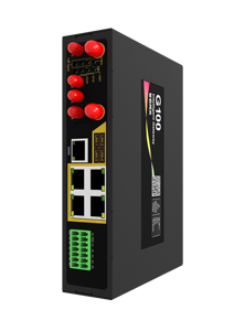 G100 4G/5G IoT I/O 무선 지능형 산업용 게이트웨이 5*RS485 1*RS232 스마트 그리드 산업용 라우터 SIM 카드 슬롯 포함 - Product Image 3