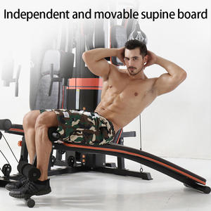 स्टील एकीकृत ट्रेनर-तीन व्यक्ति बहु-उद्देश्य जिम उपकरण 50 + कार्य करता है - Product Image 6