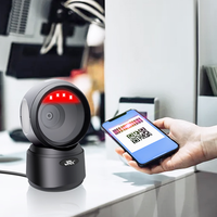 Lecteur de codes-barres de bureau JR T27H, scanner de codes QR 2D1D filaire, scanner de codes-barres USB filaire en stock